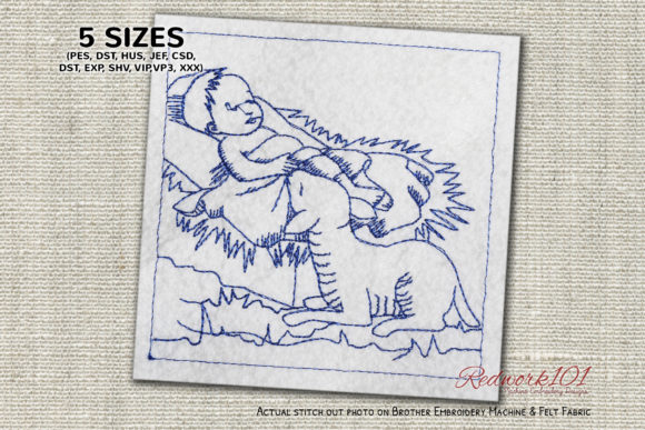 Baby Jesus with Sheep Design Review