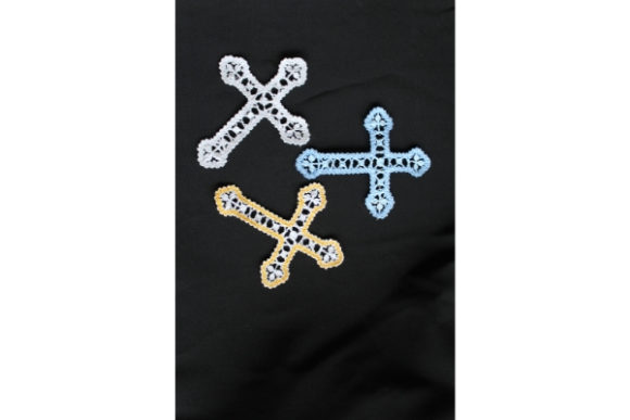 Christian Cross Lace Review for Seasonal Embroidery