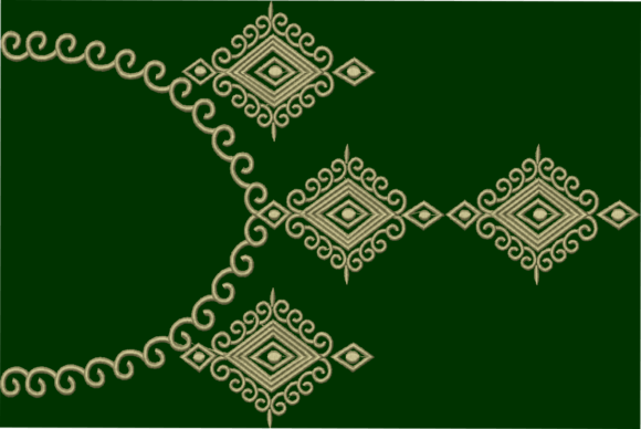 Diamond Game Embroidery