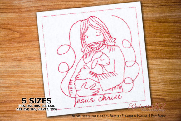 Jesus Christ Design Review for Seasonal Embroidery