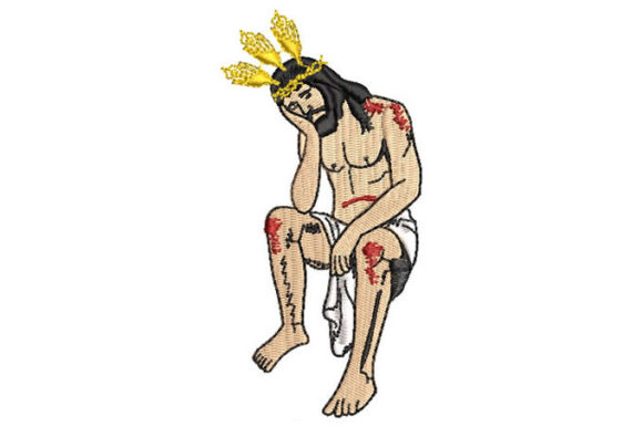 Pensive Jesus Embroidery Review